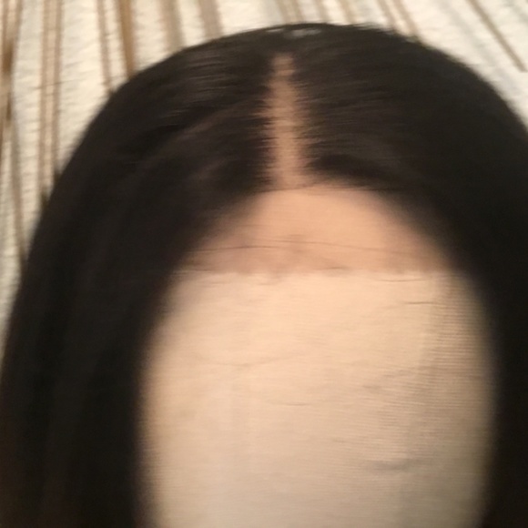 Ombré Swiss lace front wig 26 inches loose curls - Picture 10 of 16